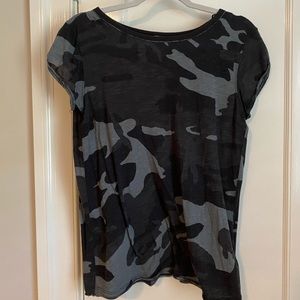 Free People Camo Top